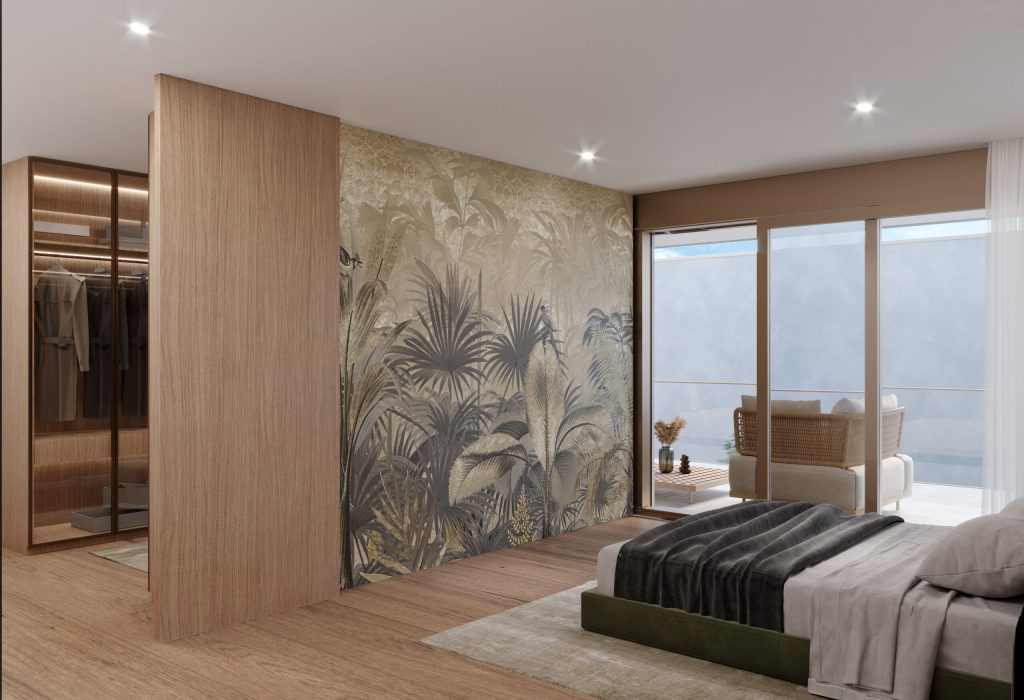 Casa Oasi Zaffiro Schlafzimmer