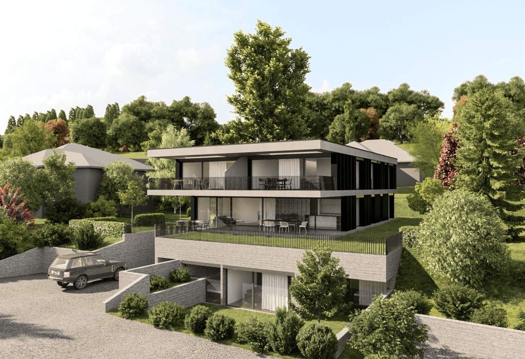 2_MFH Mettlen_Aussenvisualisierung