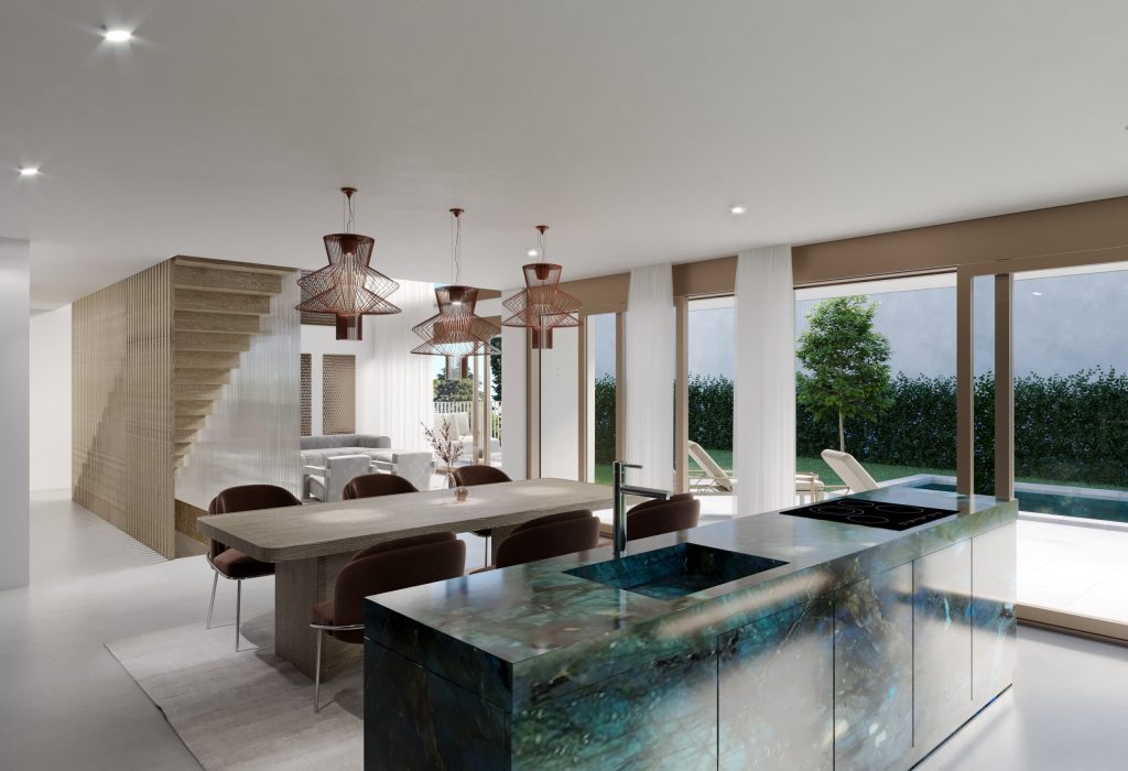 Casa Oasi Ambra Küche